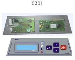 Unitatea de comandă AK 2000 - display