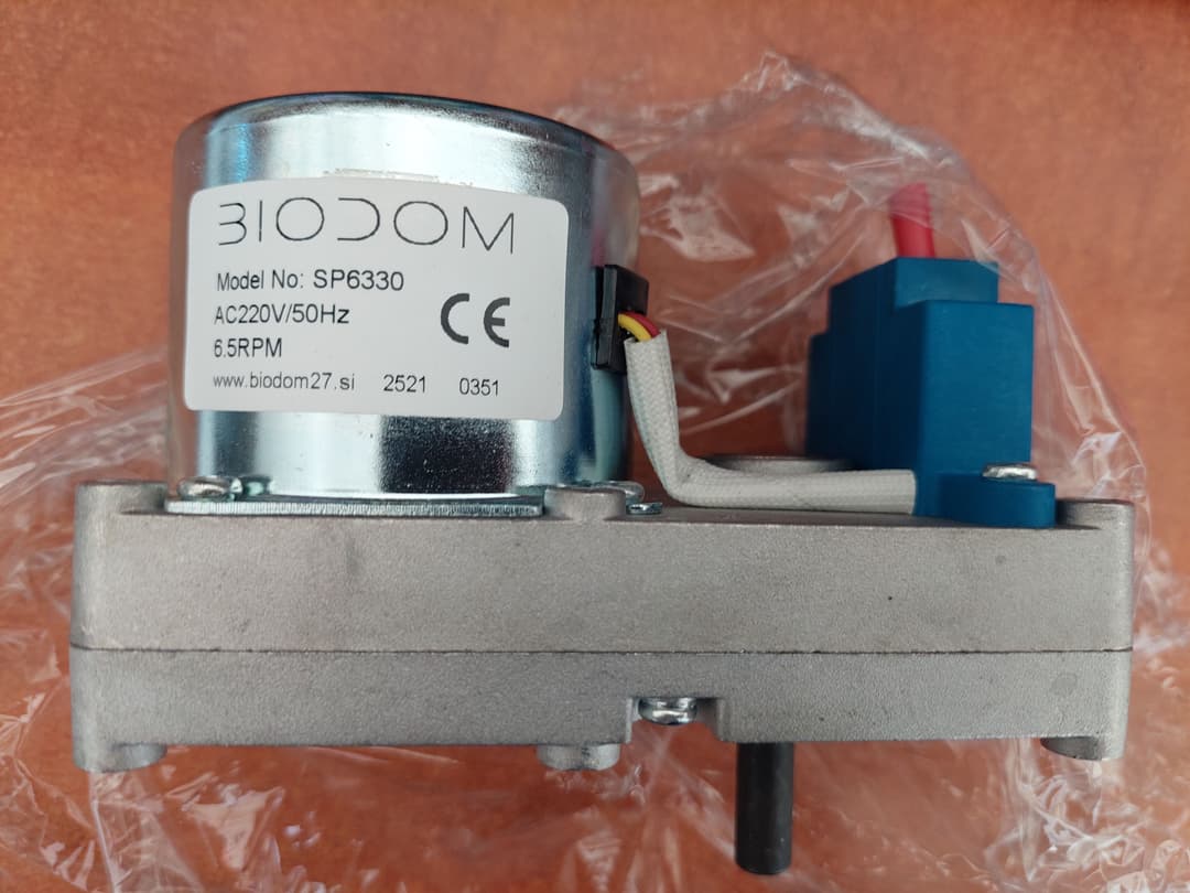 Motor sneck Biodom