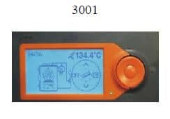 Unitatea de comandă AK 3000 - AK 3000 D - display